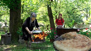 TSKAN: Azerbaijan's national Lezgi dish! - Crispy Lamb and Potato Pie