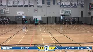 ASAA 2019 Tier II Team Handball Provincials - Girls Pool A - OLMP vs Our Lady of the Snows