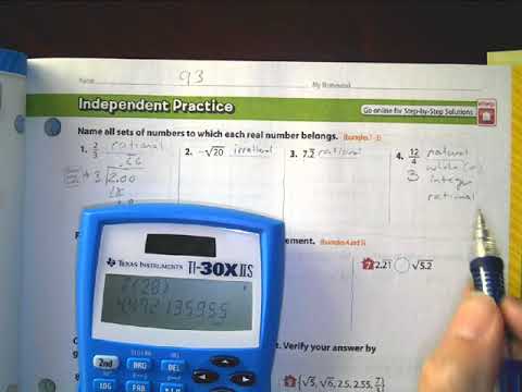 Math 8 Chapter 1 10 Homework Help Morgan Youtube