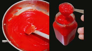 Tomato Ketchup Recipe in Malayalam/ Tomato Sauce Recipe / Home made Tomato Sauce/#Shorts #shortVideo