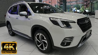 新型スバルフォレスターアドバンス2021年モデル ホワイト - 2021 SUBARU FORESTER ADVANCE - New Subaru Forester 2021 White