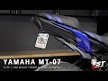 How to install an Elite-1 High Mount Fender Eliminator on a 2021+ Yamaha MT-07 by TST Industries