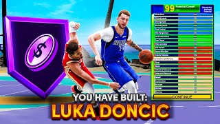 This 6'8 LUKA DONCIC BUILD on NBA 2K24 - 91 PASS + 93 MIDDY + 88 LAYUP