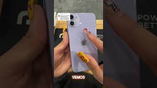 Empaquetando un iPhone 11 morado con accesorios🔌