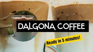 EASY DALGONA COFFEE RECIPE