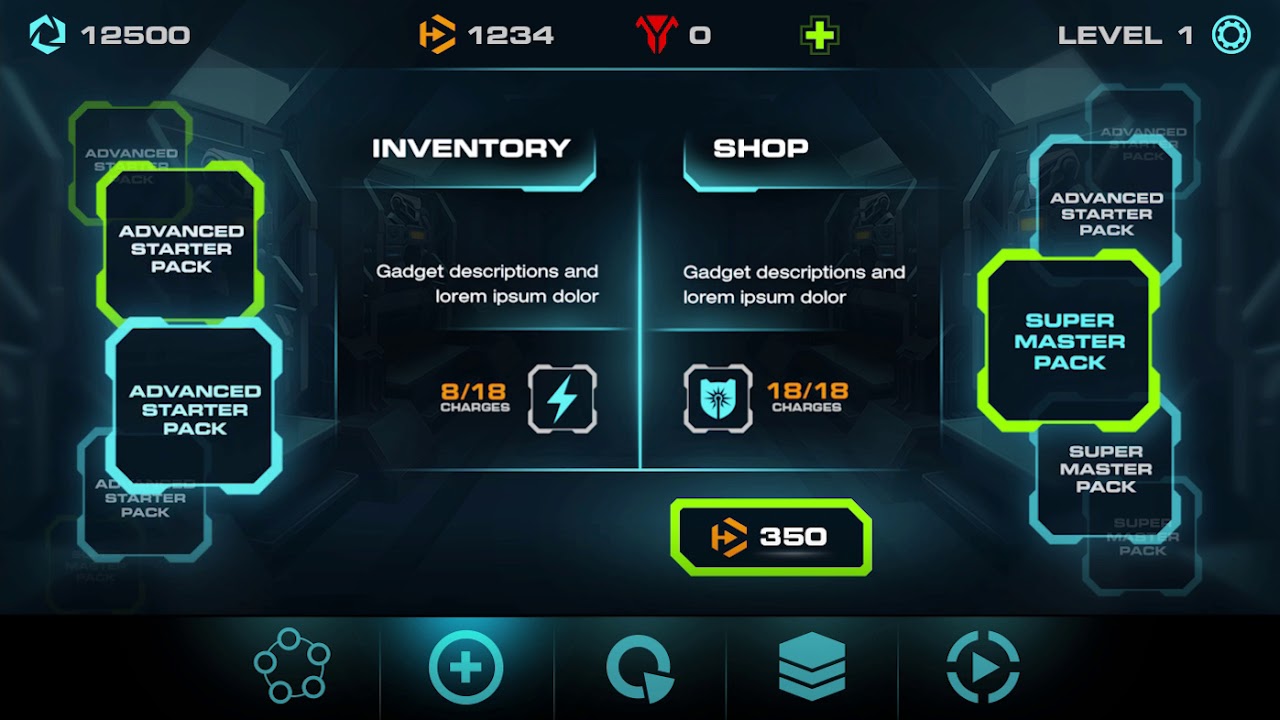 Vector 2 Mobile Game Ui Transitions Youtube