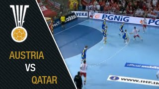 Austria vs Qatar | Eighth-final | Highlights | 24th Men's World Championship, Qatar 2015
