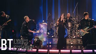 Coldplay & Selena Gomez - Let Somebody Go (The Late Late Show with James Corden) (Lyrics + Español)