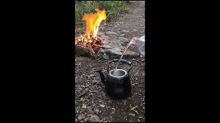 Brewing Tea in the Forest / Qakh / Azerbaijan