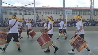 Boi Maracatu - Brincantes nas escolas - Salgueiro - PE - EREM Carlos Pena Filho