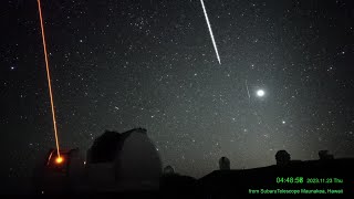 ハワイ・マウナケア星空ライブカメラ 2023年11月23日UTの流星ダイジェスト/Meteors over Maunakea, Hawaii, Nov 23, 2023 UT