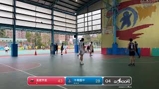 20250222 球學聯盟-國中組 11:00 重慶男籃 VS 木柵國中