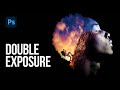 Easy DOUBLE EXPOSURE Effect in Photoshop - 2