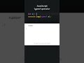 JavaScript: typeof operator