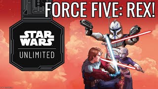 Captain Rex Leads the Way in the Twilight of the Republic! (Force Five)