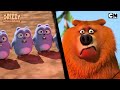 lemmings run riot 😜 grizzy and the lemmings🐻 compilation bear cartoon @cnindia