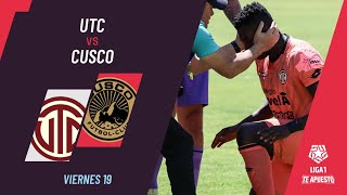 UTC Cajamarca 2-1 Cusco FC: resumen de hoy, goles y mejores jugadas del partido por la Liga1