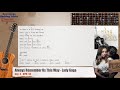 Always Remember Us This Way - Lady Gaga (A Star Is Born Theme) Guitar Backing Track with chords