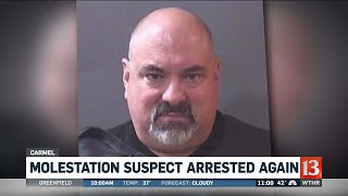 Molest suspect charged again