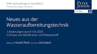 SHK-Lernfeld 5 mit Grünbeck Neuheiten \u0026 Trends 2024