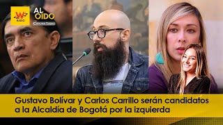 Gustavo Bolívar y Carlos Carrillo serán candidatos a la Alcaldía de Bogotá