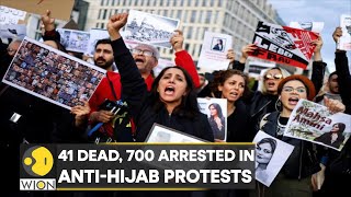 Iran's anti-Hijab protests enter 9th day: At least 41 dead, 700 arrested | Latest News | WION