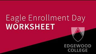 Understanding the Eagle Enrollment Day Worksheet