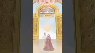 Muslim Wedding invitation Edius Project-59 |Islamic Invitation |Edius 7-8-9-10-11 (M-9414402138)