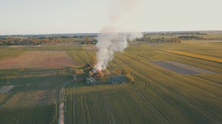 Išskirtiniai kadrai: žiūrovo dronas užfiksavo kvapą gniaužiantį vaizdą