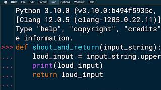 Creating Functions in Python: Python Basics