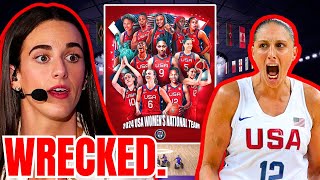 Diana Taurasi's ABSURD Comments on Caitlin Clark EMERGE as Team USA PROMO gets WRECKED by Fans! WNBA