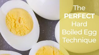 How to boil the PERFECT hard boiled egg #shorts