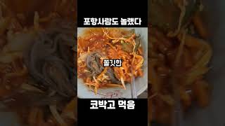 포항 토박이도 코박고 먹는 그 물회집