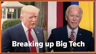 Trump vs. Biden on big tech