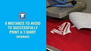 8 Mistakes to Avoid to Successfully Print a T-Shirt