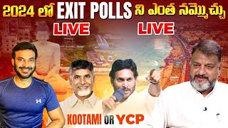 LIVE on AP Telangana Exit Polls | Discussion with Political Analyst KS Prasad | Ravi Telugu Traveler