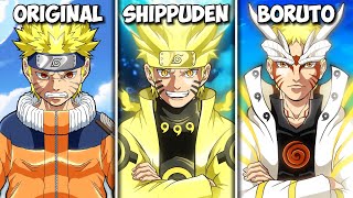 All Naruto Uzumaki's Forms in Naruto Series (Sage Mode, Baryon Mode, Future Form)
