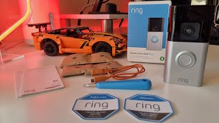 Ring Battery Video Doorbell Plus Unboxing