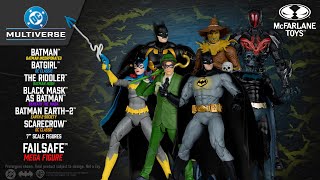 NEW DC Multiverse⢠7 Figure Bundle | Action Figure Showcase