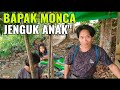 BAPAK KANDUNG MONCA DAN INANG JENGUK ANAK