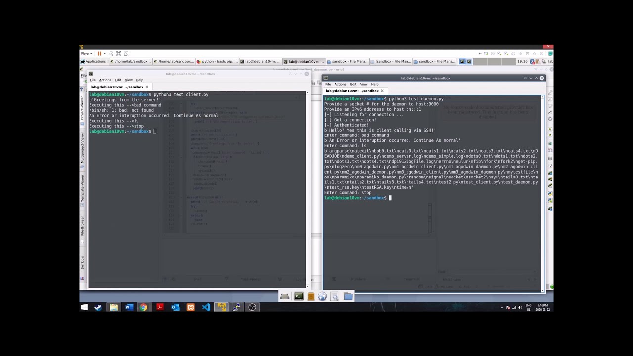 Simple Python Paramiko Ssh Tunnel Youtube