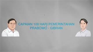 100 Hari Capaian Pemerintah Prabowo-Gibran !!! #prabowo #gibran #100hari #indonesia🇮🇩