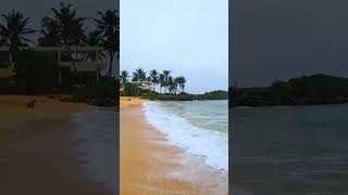 Sea waves of Midigama beach Srilanka lanka | beach explorer sri lanka | travel girl | beach vlog