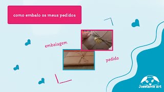 🎁🛍️ processo de embalagem | como embalo os meus pedidos🎀