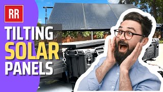 GENIUS Tilting Solar Panels in the ULTIMATE DIY Camper