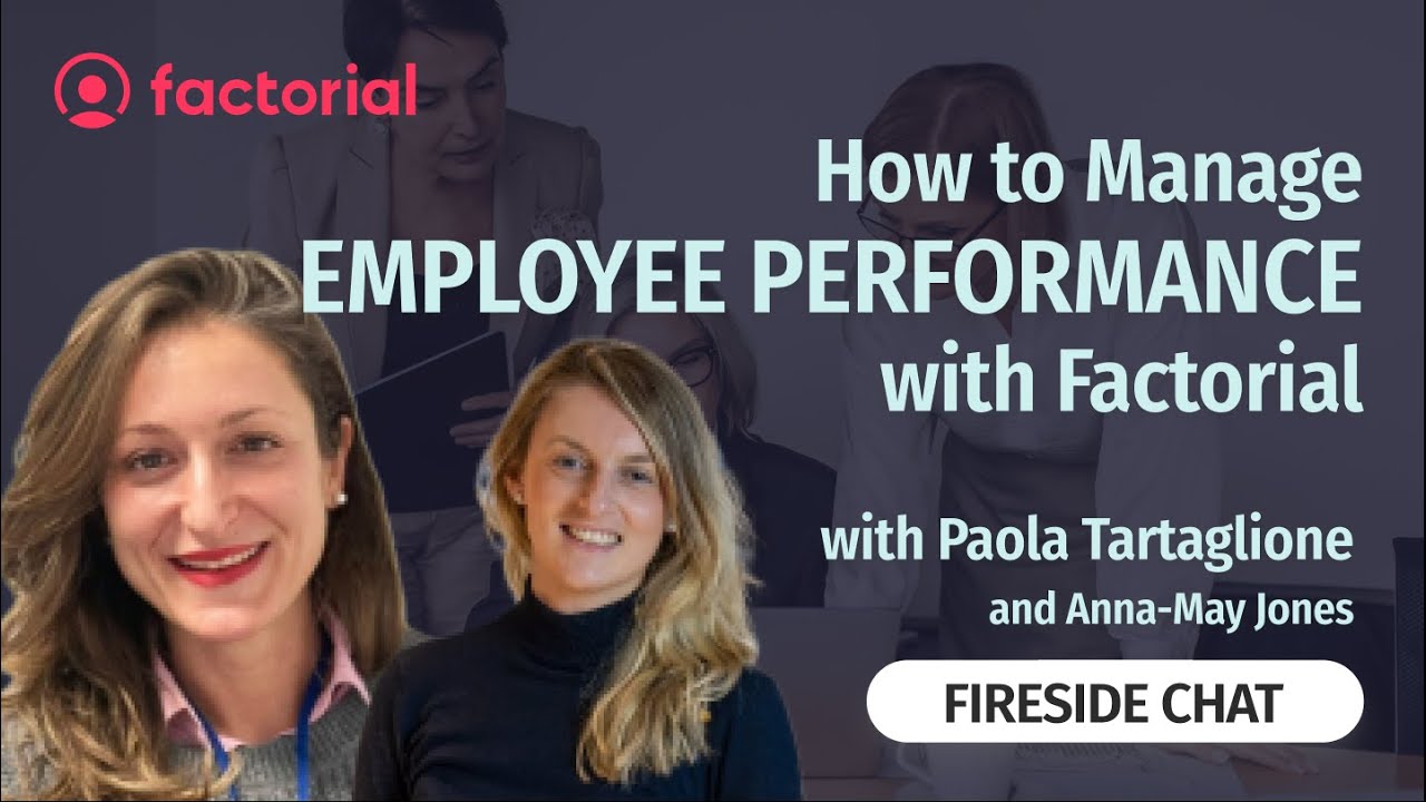 How To Manage Employee Performance With Factorial - YouTube