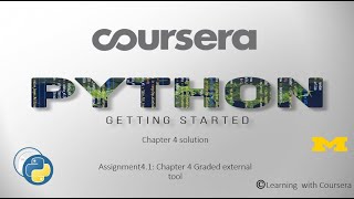 Coursera Programming for Everybody (Getting Started with Python) chapter 4 graded tool 4.6 solution
