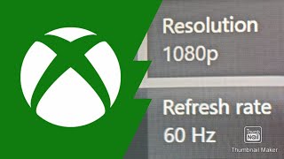 How to choose your refresh rate on Xbox One S or X (60-120hz)