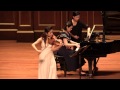 Schumann Sonata for Violin and Piano no 1 in A minor, Op. 105 Yoojin Jang