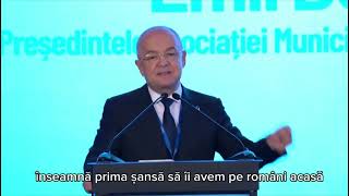 Declarațiile primarului Emil Boc în cadrul Summitului Autorităților Publice Municipale din România